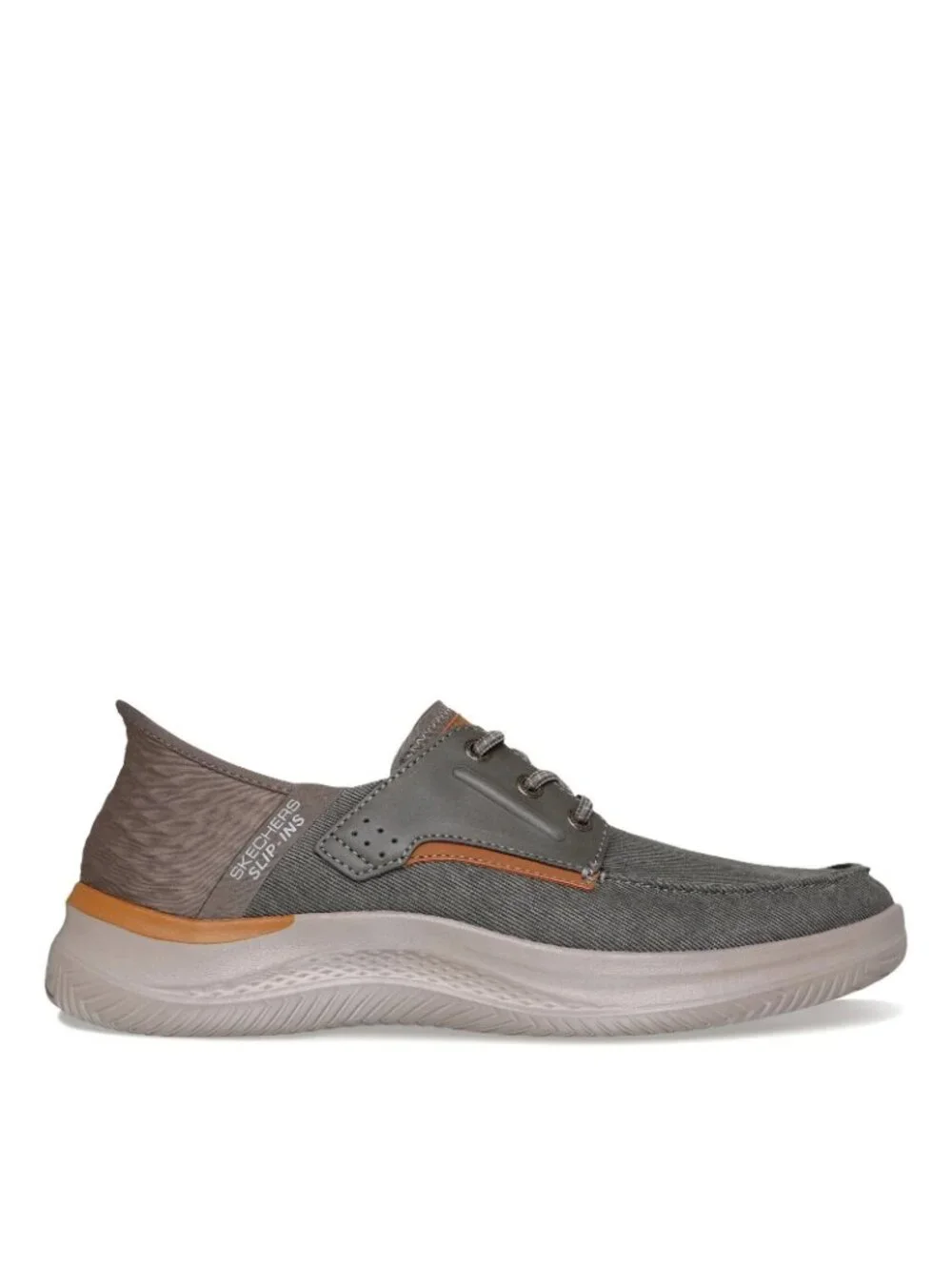 Mens Skechers Slip-ins RF Hasting Niko Sneaker 205212 Brown Hands Free New